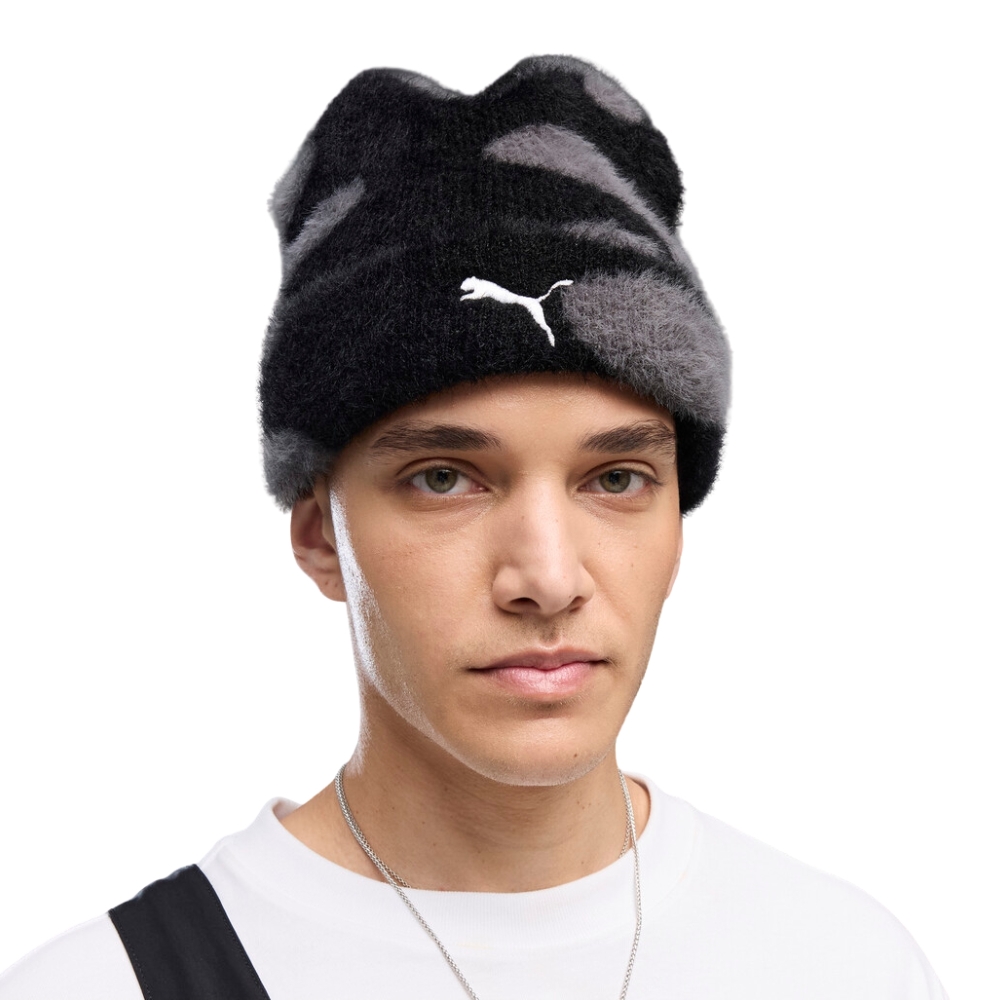 PUMA BRUSHED AOP MID CROWN BEANIE