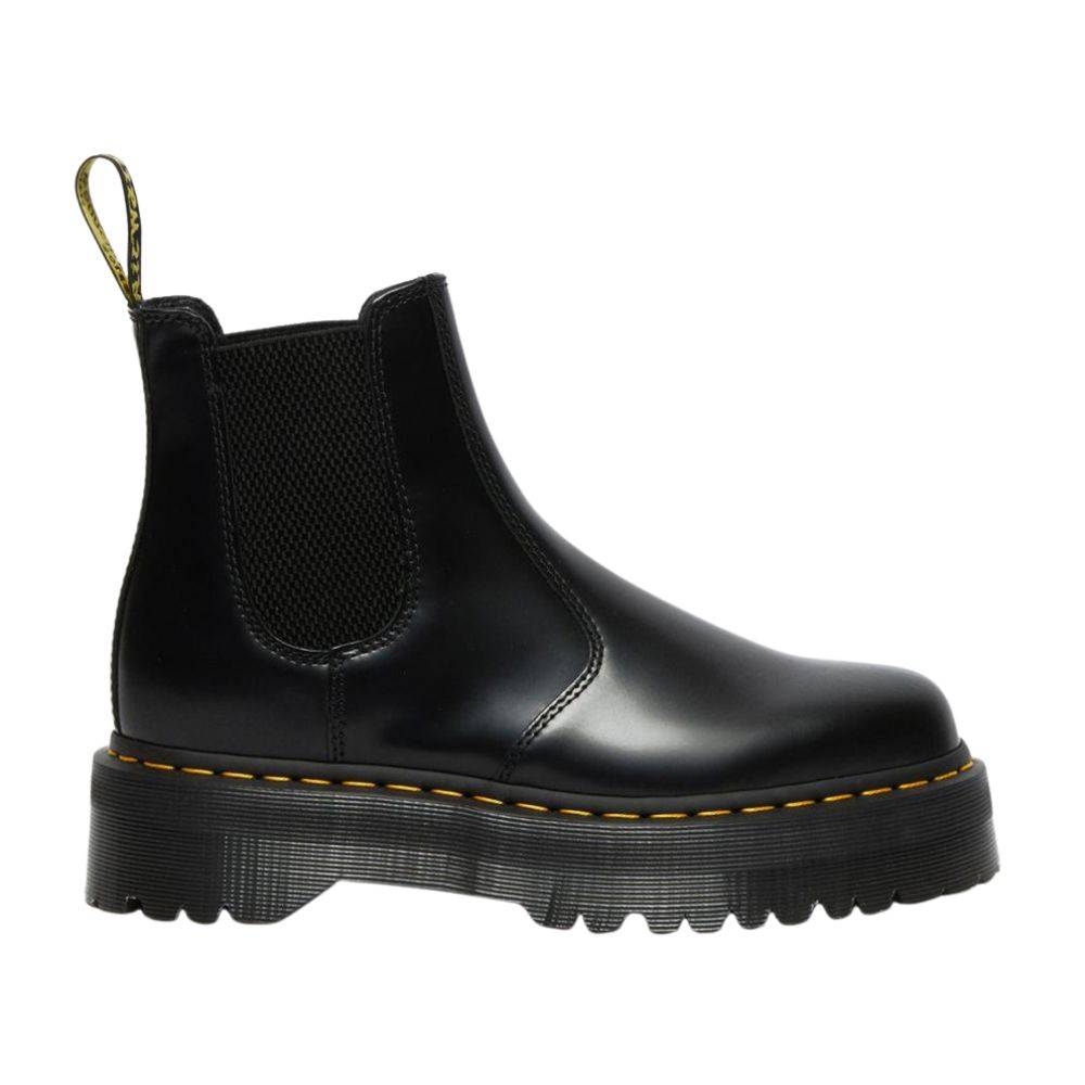 DR. MARTENS QUAD POLISHED SMOOTH BOOT