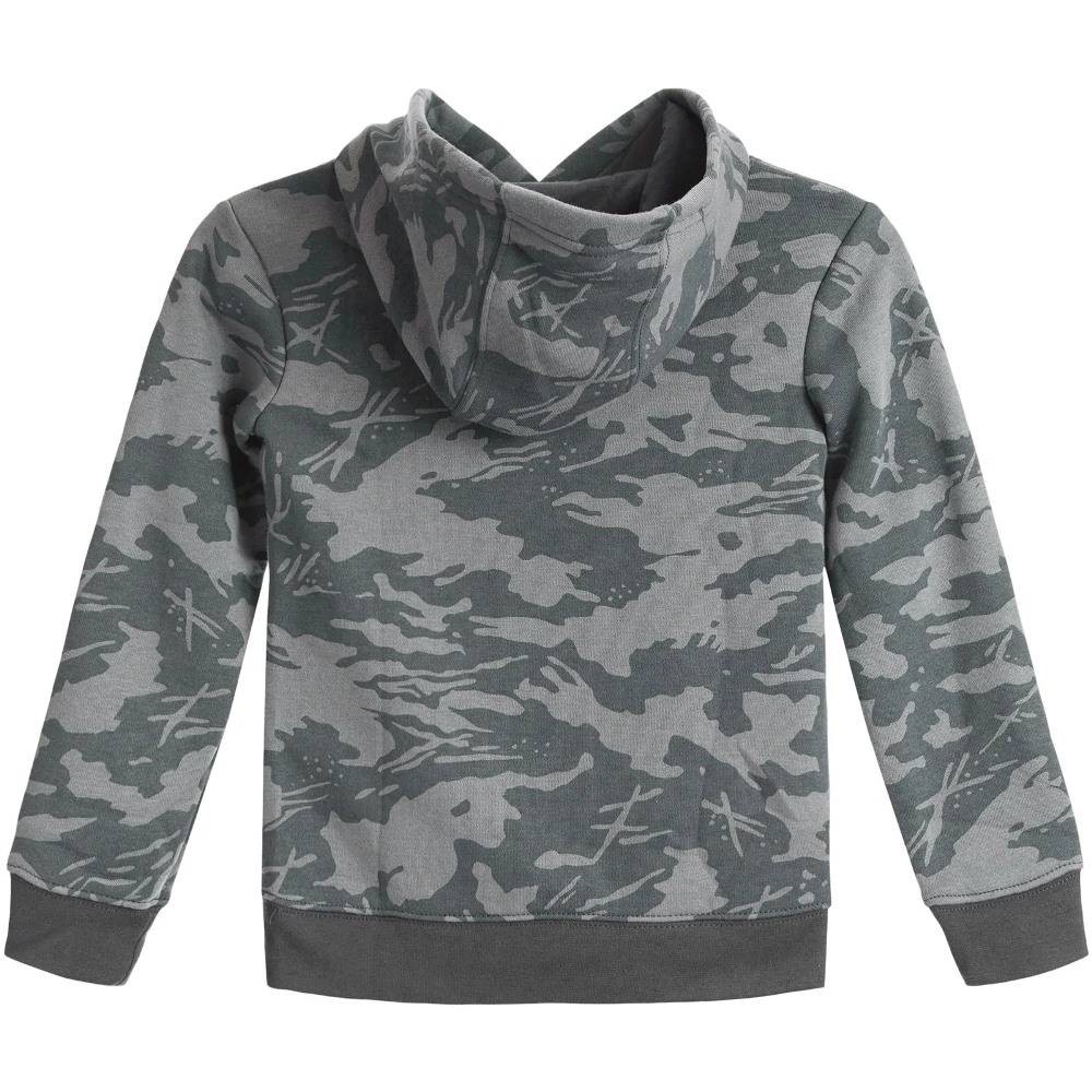 NIKE LITTLE KIDS CLUB CAMO ALL OVER PRINT HOODIE