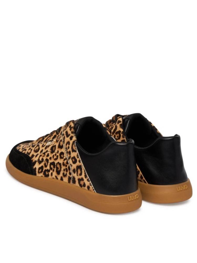 LIU JO CONNOR 03 - PONY HAIR LOW SNEAKERS
