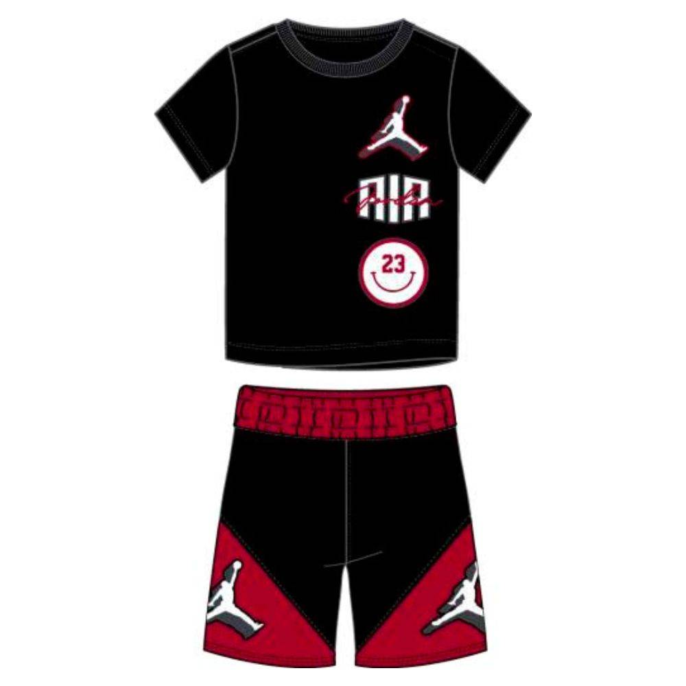 NIKE JORDAN INFANT BOYS JUMPMAN STACKED PLAY SHORT