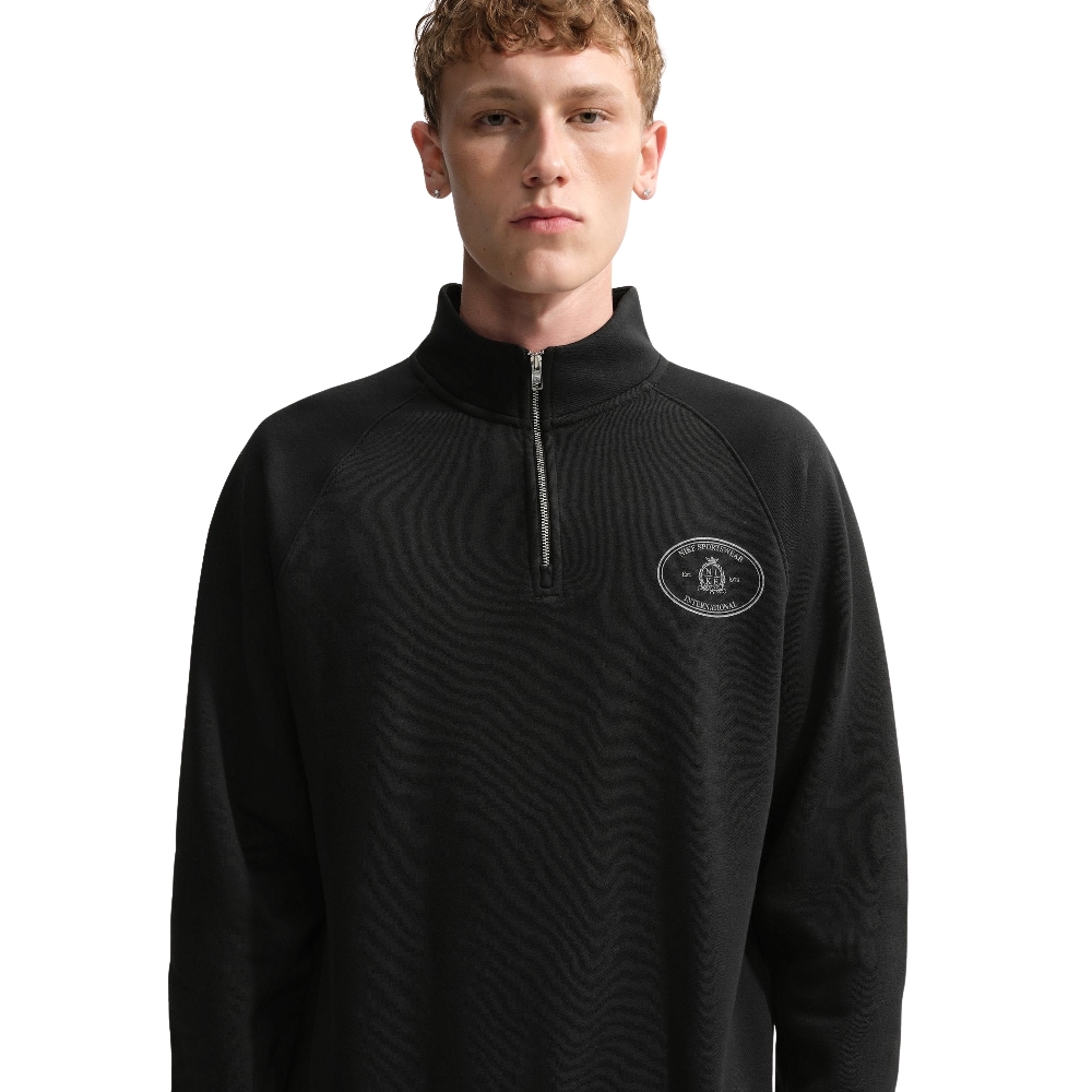 NIKE CLUB 1/2 ZIP FLEECE TOP