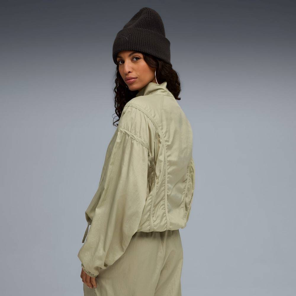 PUMA DARE TO OVERSIZED WOVEN JACKET
