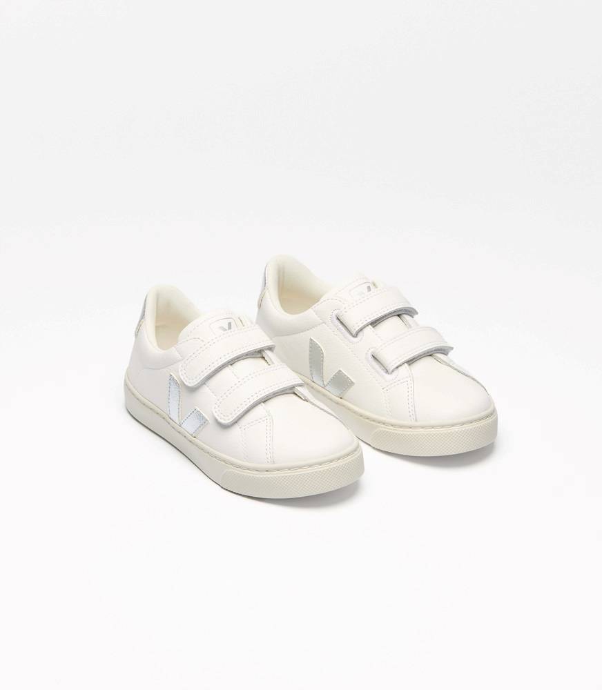 VEJA ESPLAR ORGANIC TRACED LEATHER KIDS