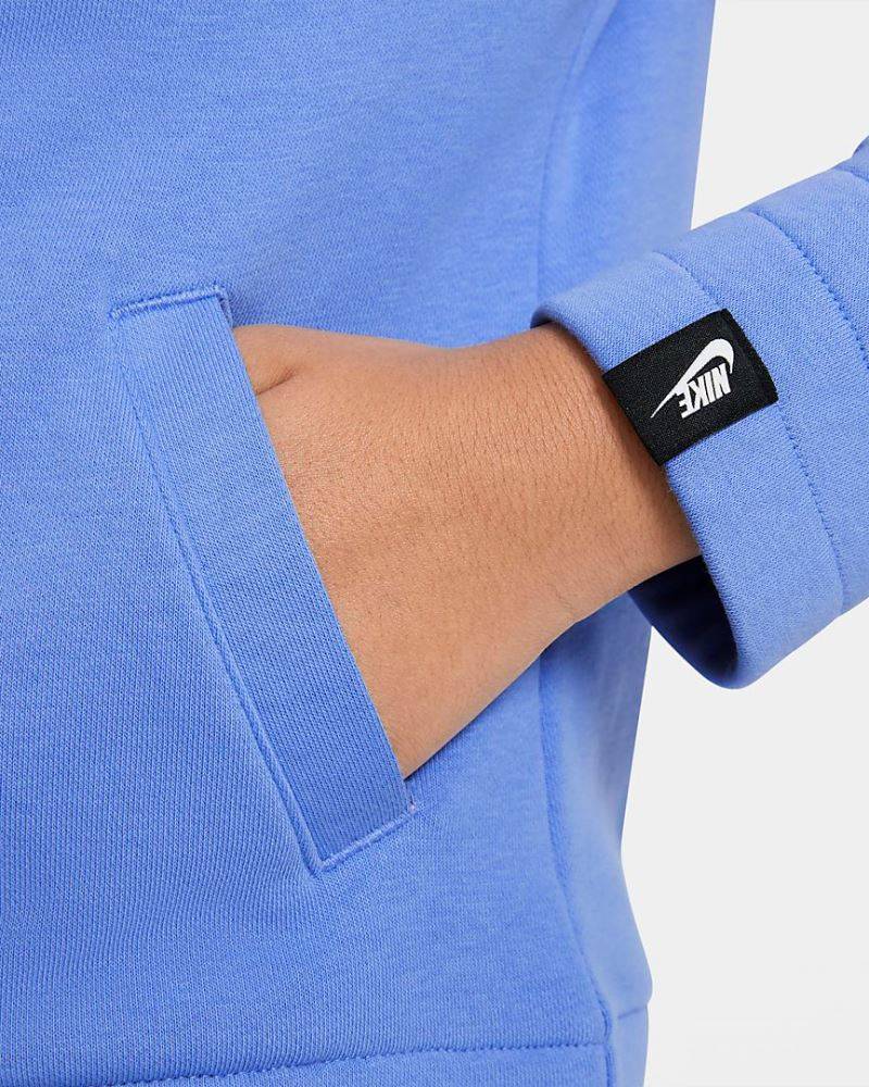 NIKE GIRLS SPORTSWEAR HERITAGE FULL-ZIP HOODIE
