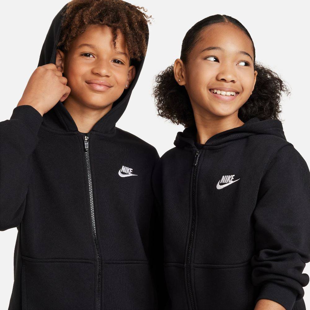 NIKE KIDS SPORTSWEAR CLUB FLC FULL-ZIP HOODIE