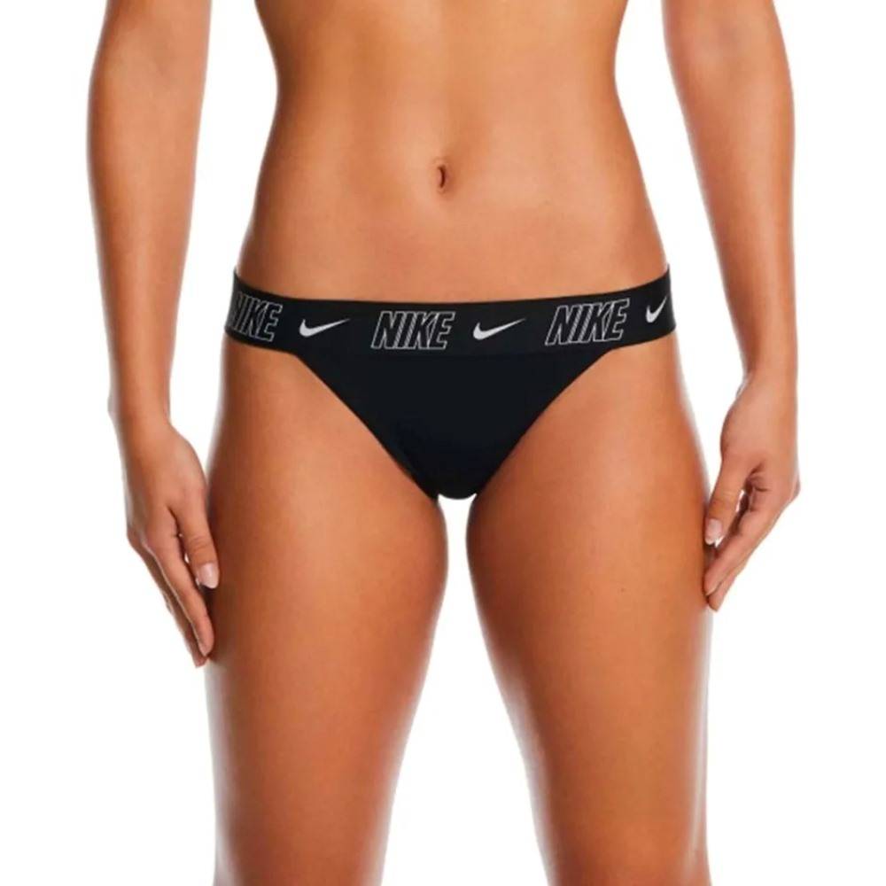 NIKE FUSION LOGO TAPE BIKINI BOTTOMS