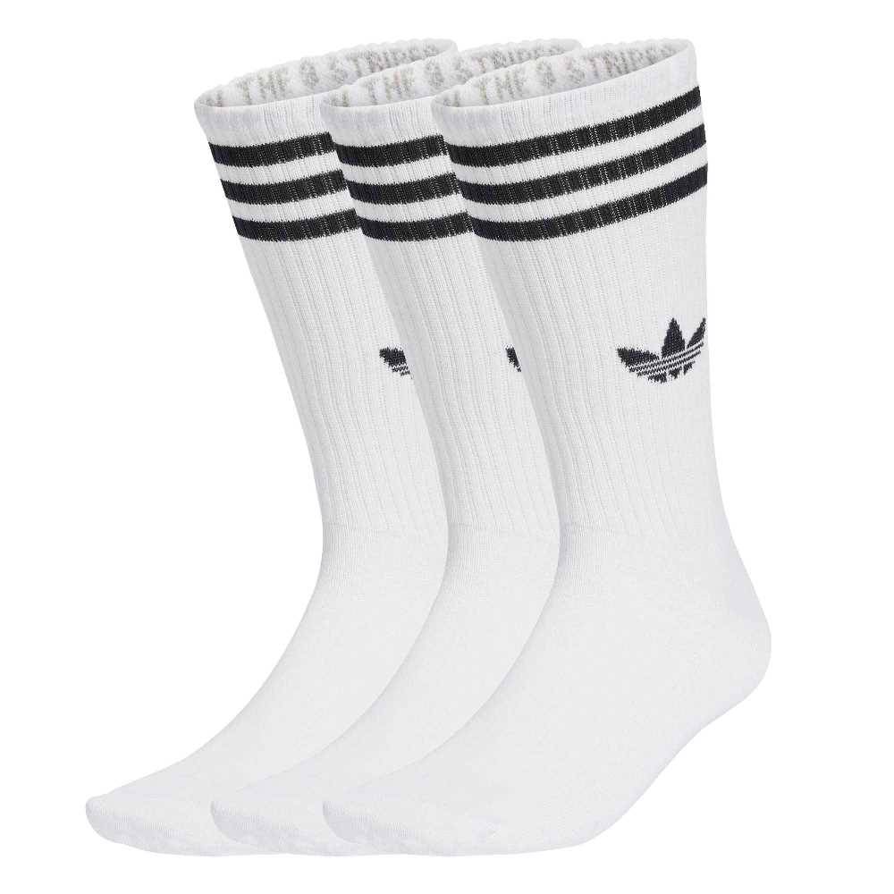 ADIDAS ORIGINALS 3S HIGH CREW SOCKS 3-PACK