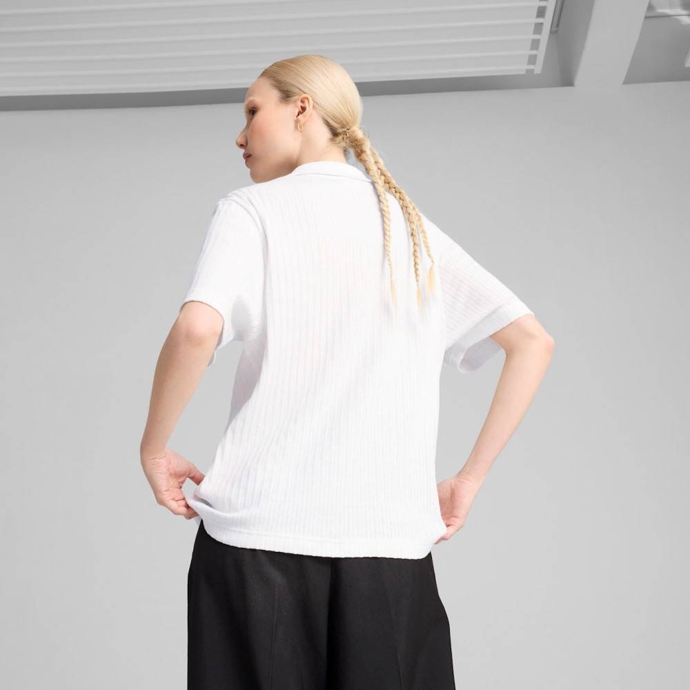 PUMA WARDROBE ESS SHIRT POINTELLE