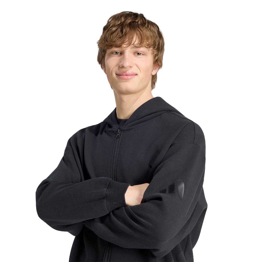 ADIDAS M SOFT LUX FULL-ZIP HOODIE
