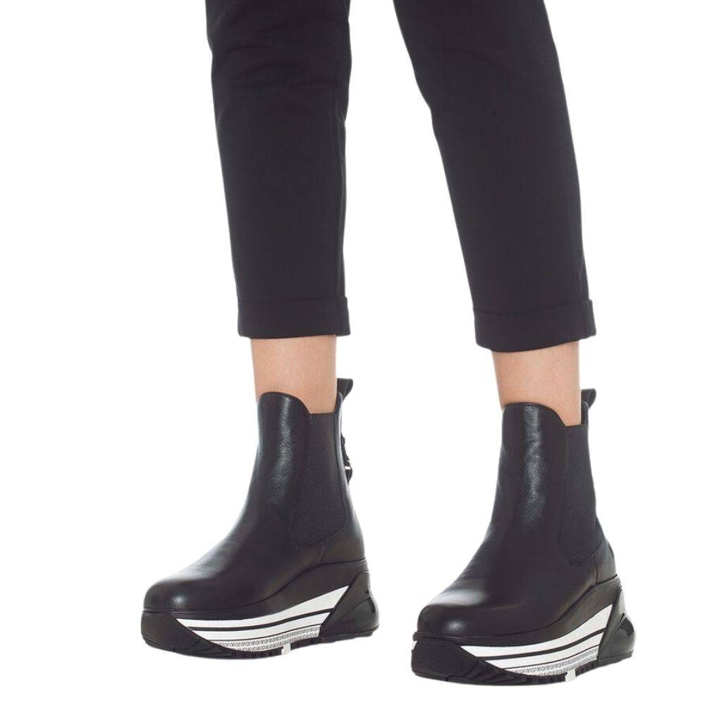 LIU JO AIR MAXI 6 - CHELSEA BOOTS WITH PLATFORM