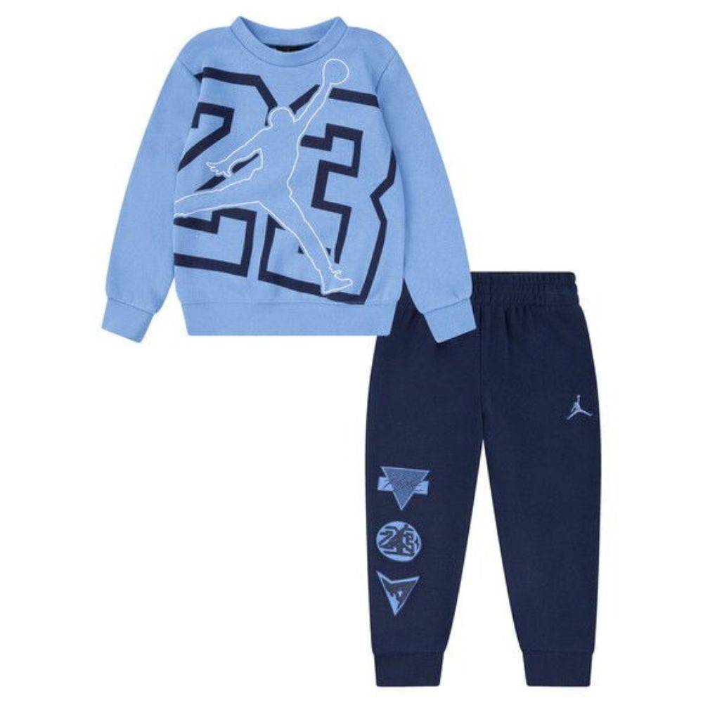 NIKE JORDAN LITTLE KIDS SEE ME SHINE CREW SET