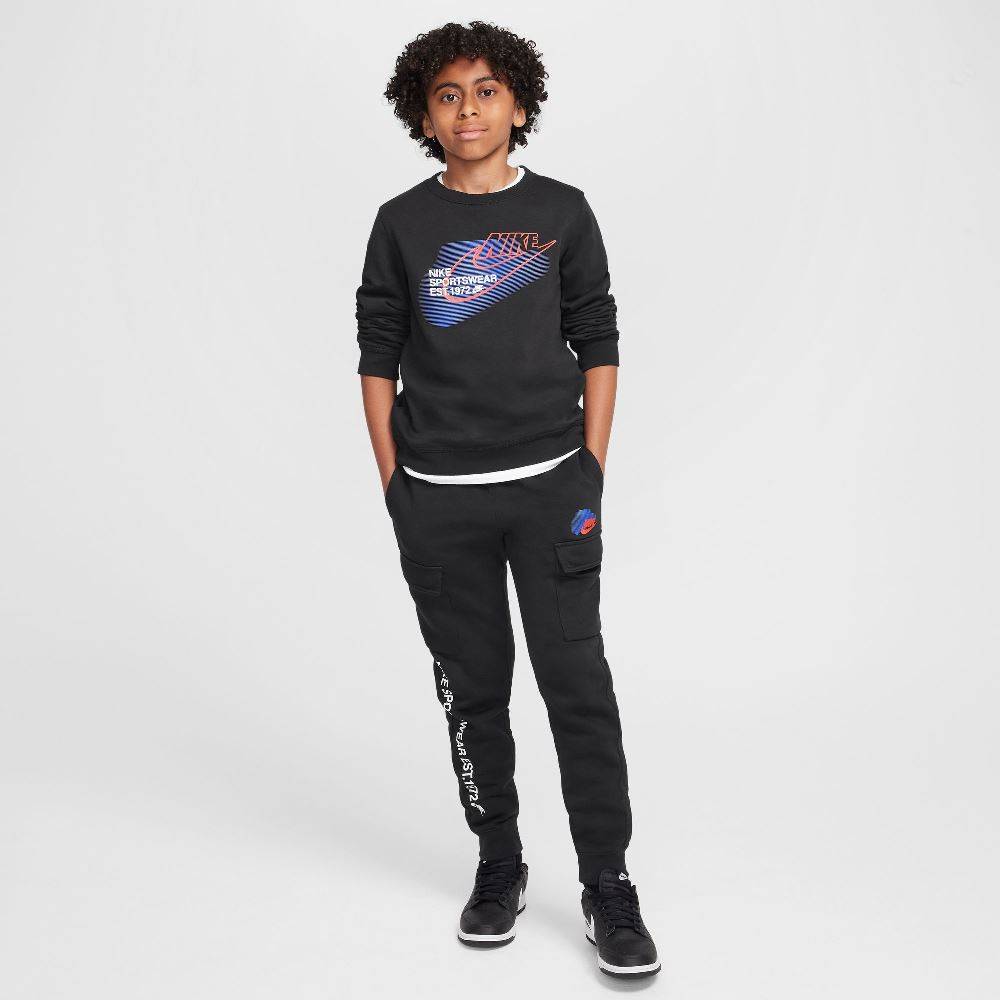 NIKE KIDS STANDARD ISSUE CREW-NECK SWEATSHIRT