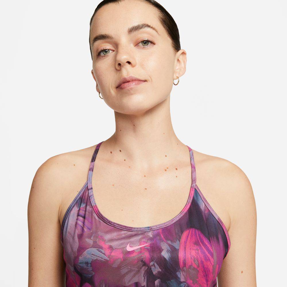 NIKE DRI-FIT PRINTED CROPPED TANK TOP