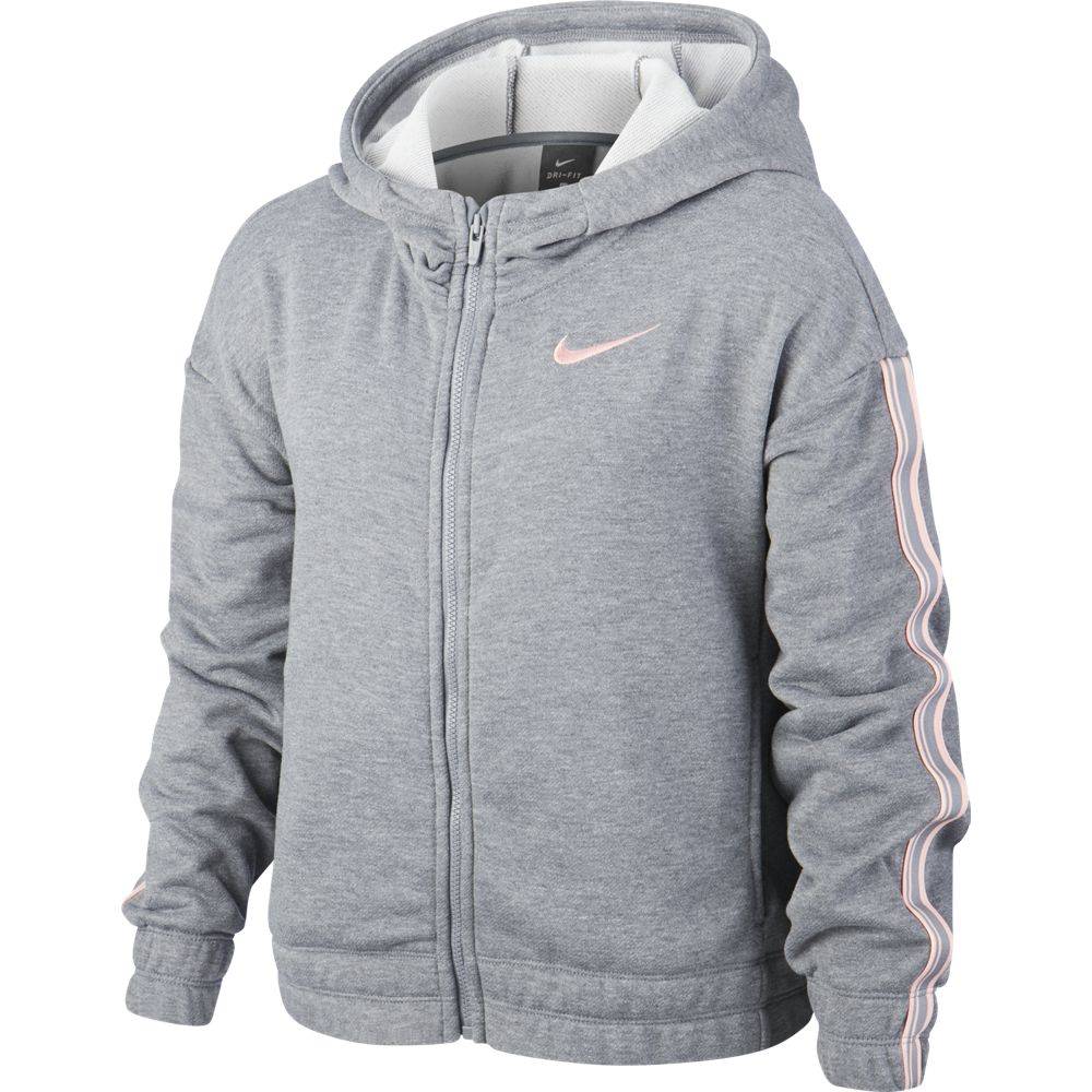 NIKE GIRLS STUDIO FULL ZIP HOODIE