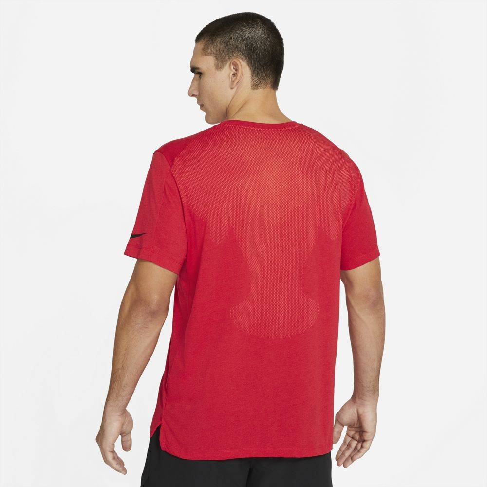 NIKE PRO DRI-FIT SHORT-SLEEVE BURNOUT TEE
