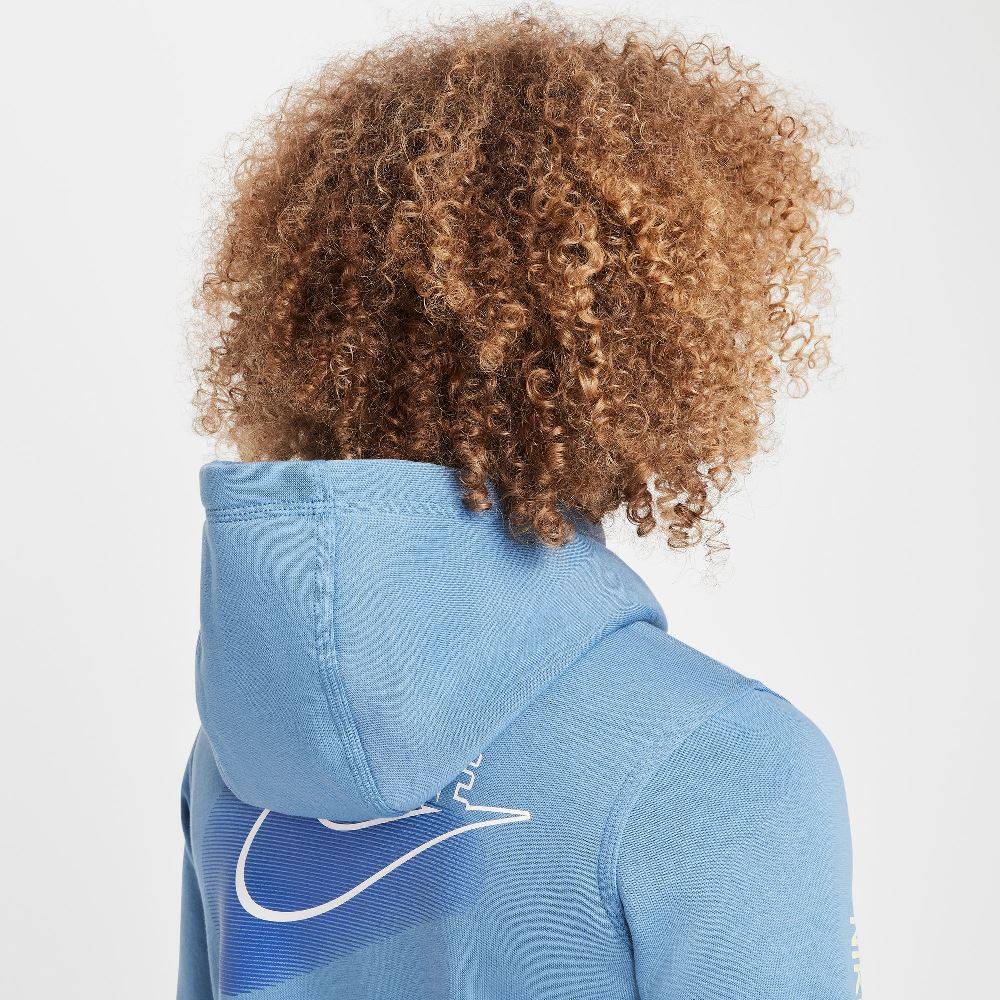 NIKE KIDS STANDARD ISSUE FLEECE PULLOVER HOODIE