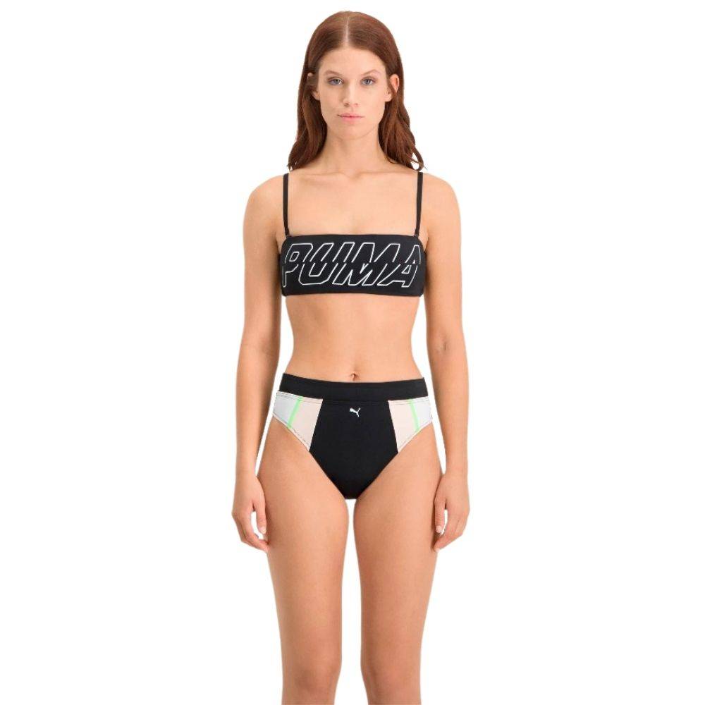 PUMA WOMENS SWIM BANDEAU TOP