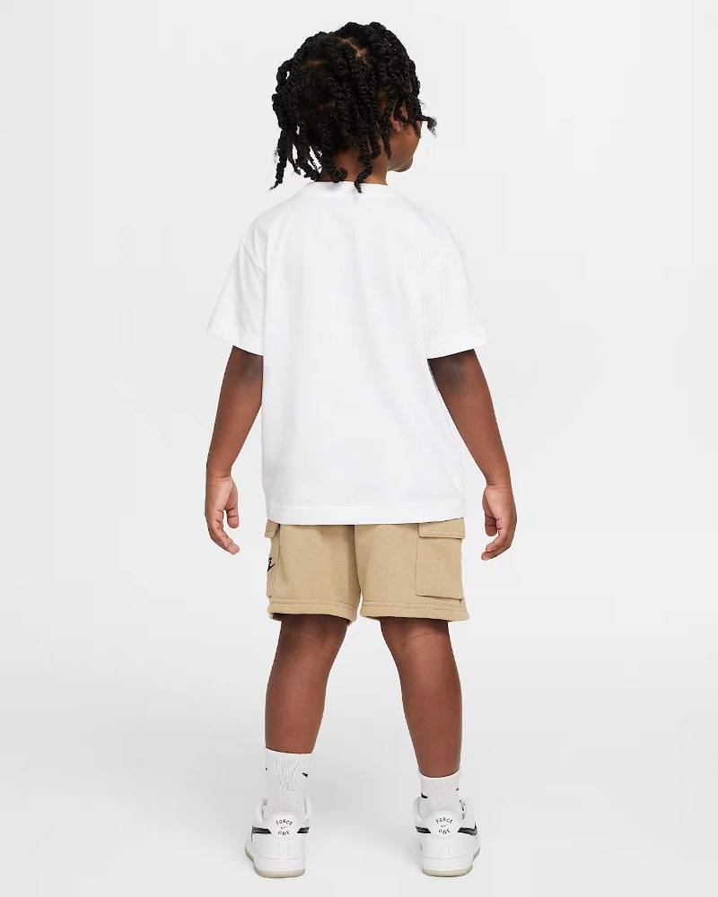 NIKE LITTLE KIDS NSW PKT TEE FT SHORT SET