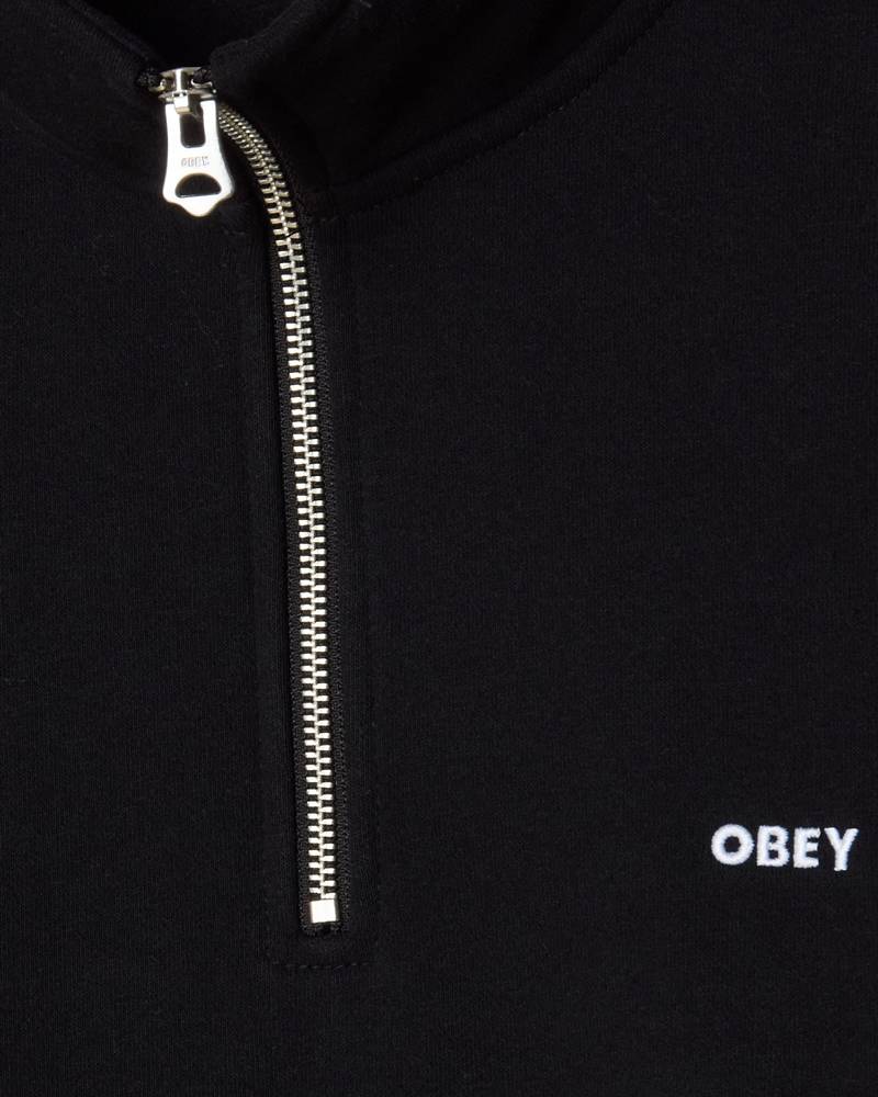OBEY ESTABLISHED WORKS BOLD MOCKNECK FLEECE
