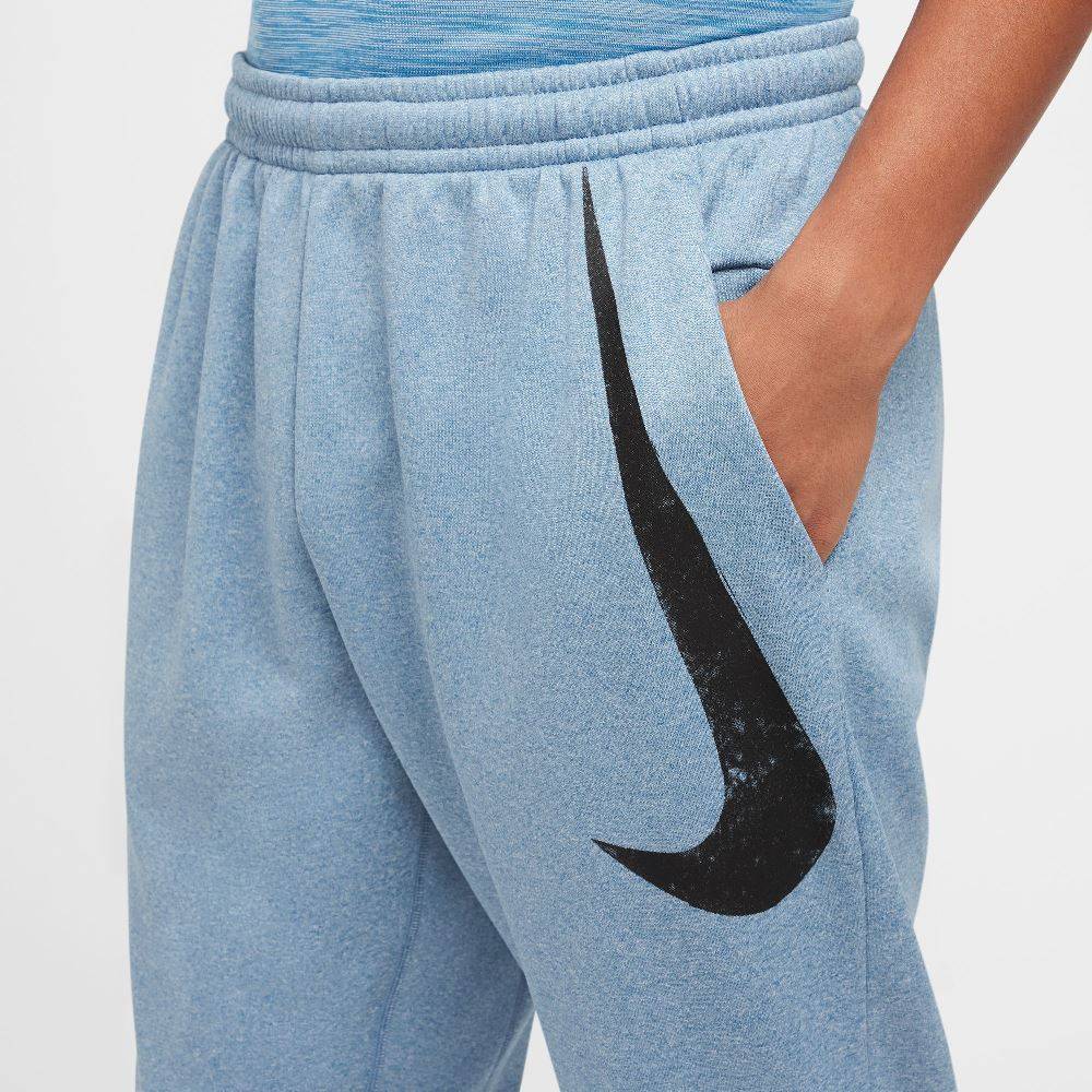 NIKE MENS SWOOSH THERMA-FIT FITNESS TROUSERS