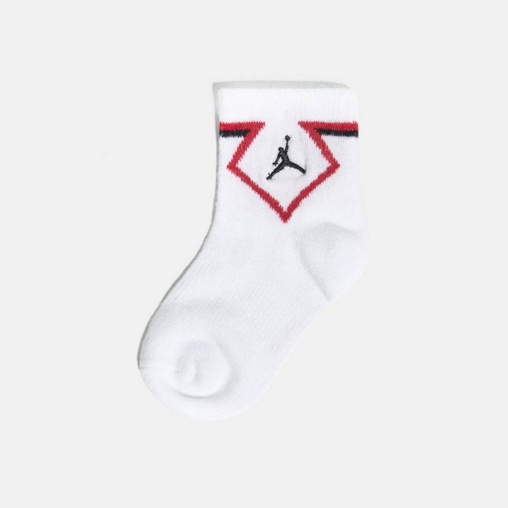 NIKE JORDAN INFANT / TODDLER DIAMOND 3PK ANKLE SOCKS
