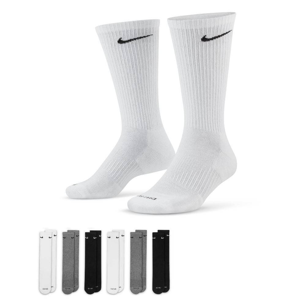 NIKE EVERYDAY PLUS CUSHION CREW 6-PAIRS SOCKS