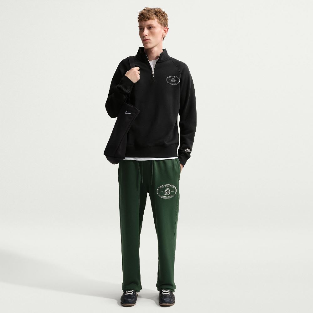 NIKE CLUB 1/2 ZIP FLEECE TOP