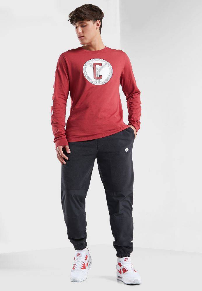 NIKE NBA CHICAGO BULLS CITY EDITION LONG-SLEEVE TEE