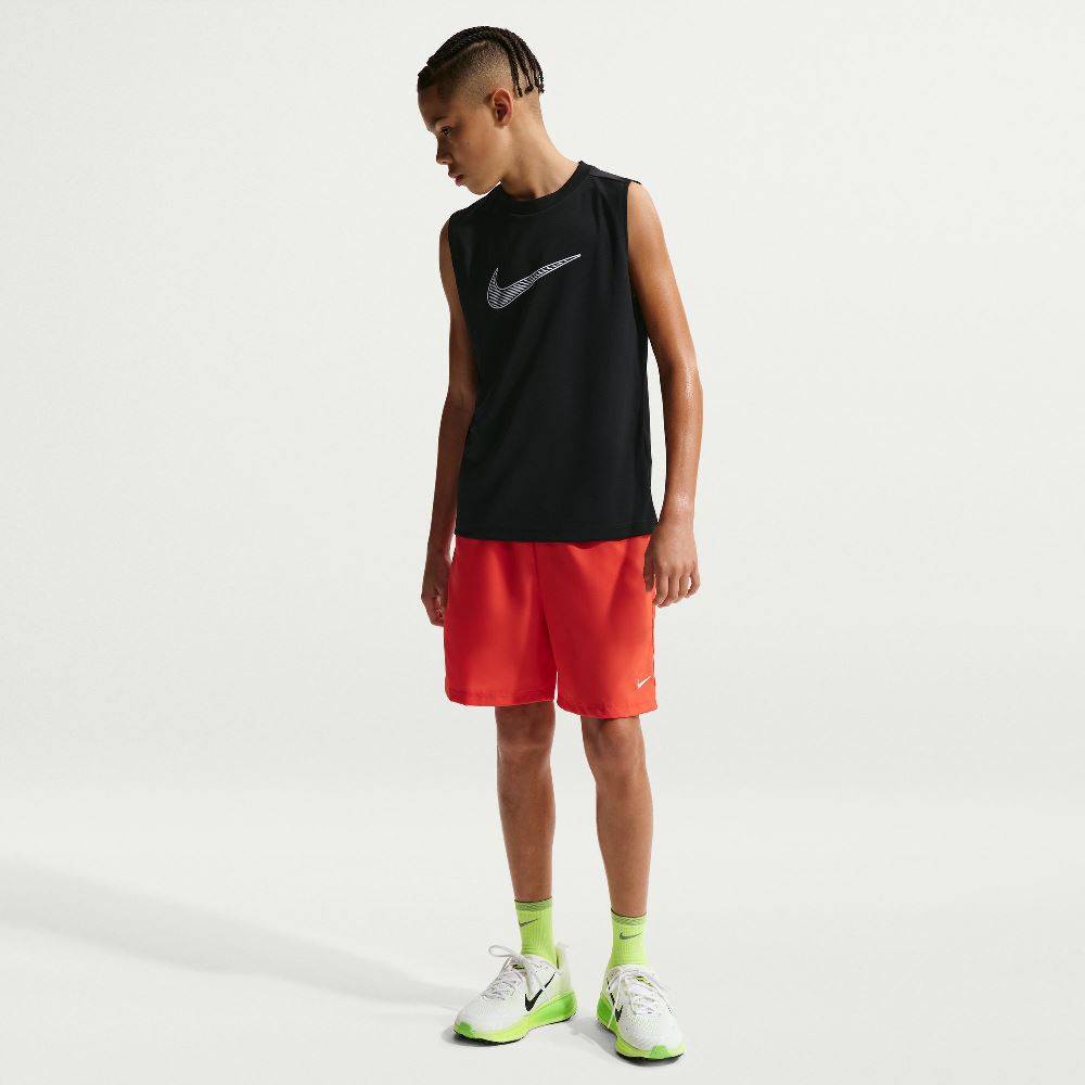NIKE KIDS DRI-FIT SLEEVELESS HYBRID TOP