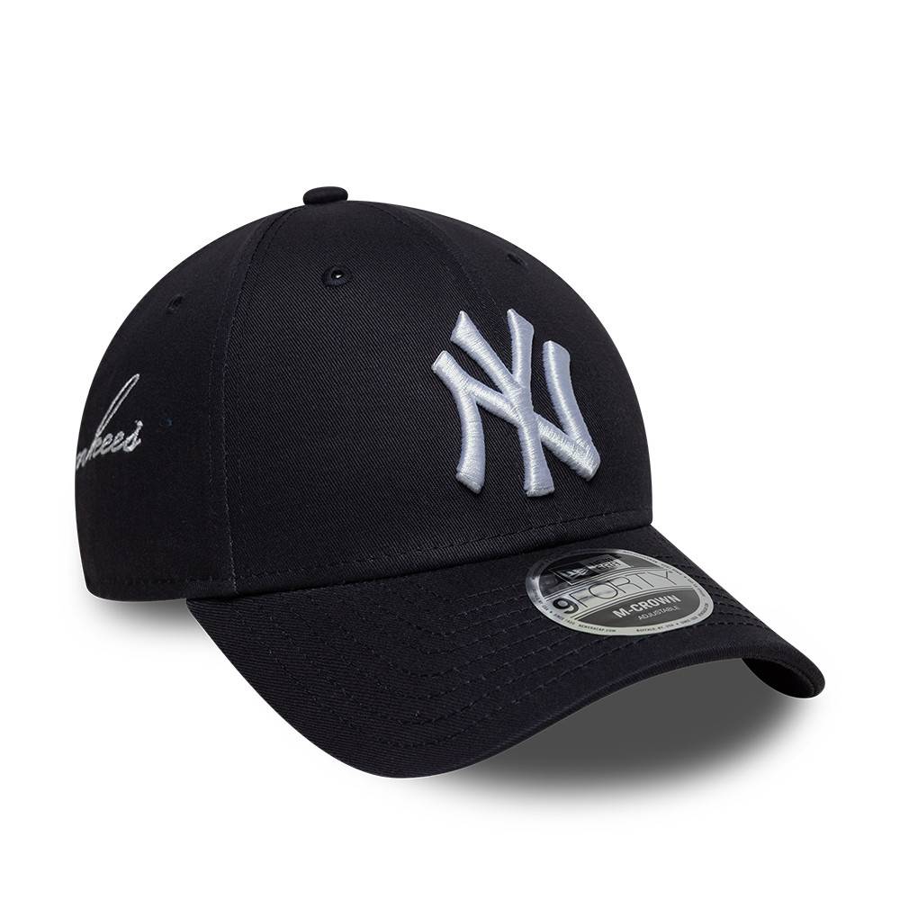 NEW ERA MLB SIDE SCRIPT 9FORTY M-CROWN NEW YORK YANKEES