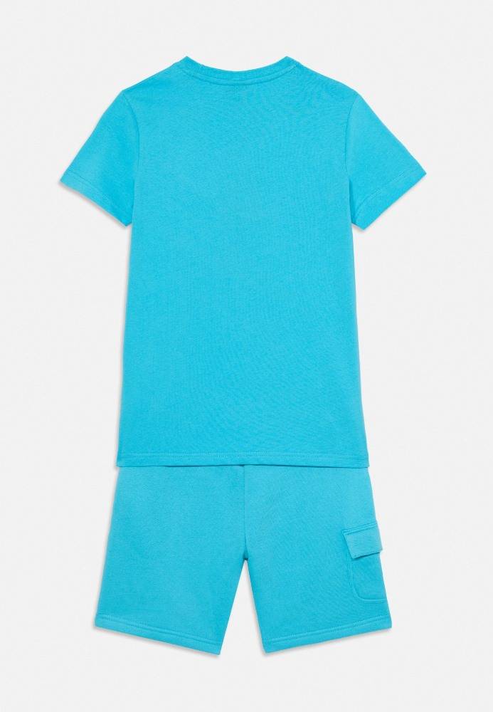 ELLESSE JUNIOR BOYS CIRCATI TEE & SHORT SET