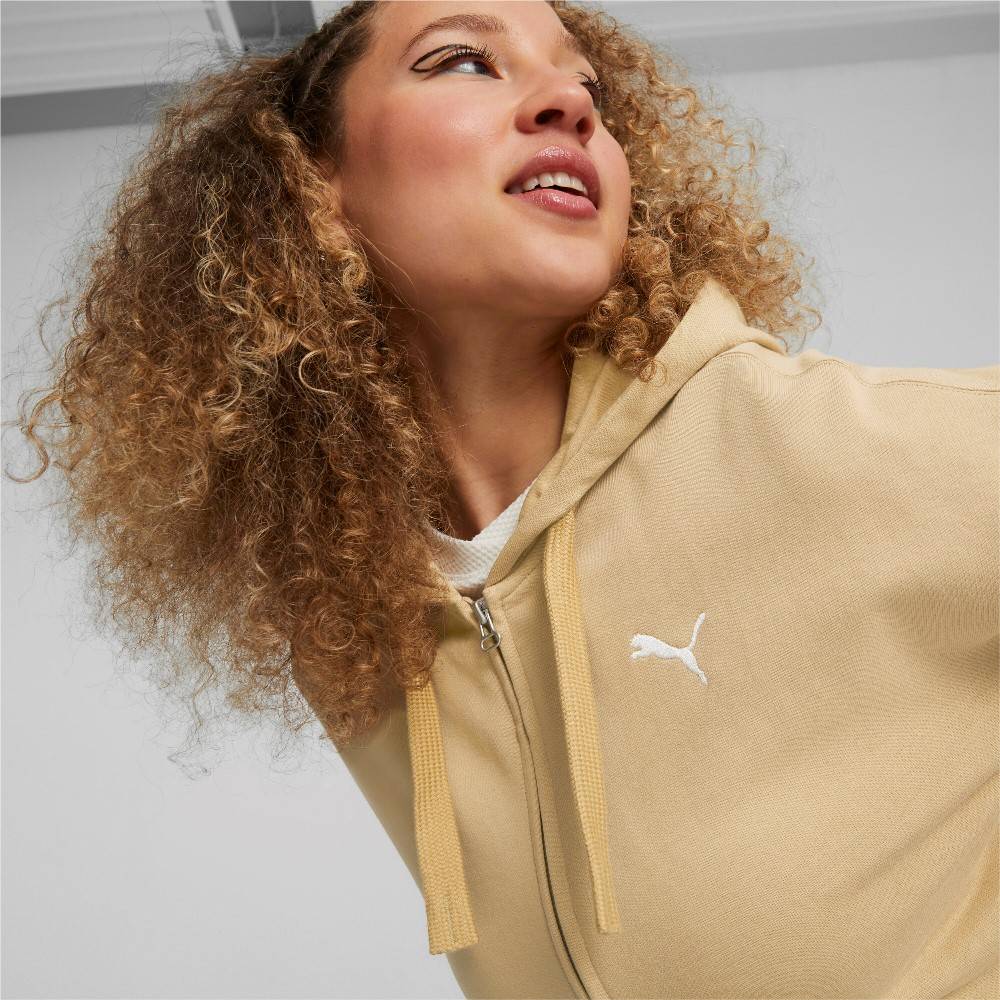 PUMA HER FULL-ZIP WOMENS HOODIE