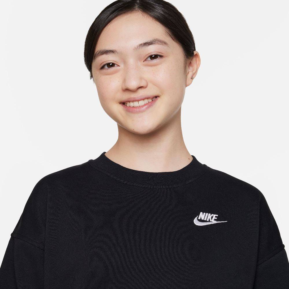 NIKE NSW GIRLS CLUB FLC OVERSIZED CREW