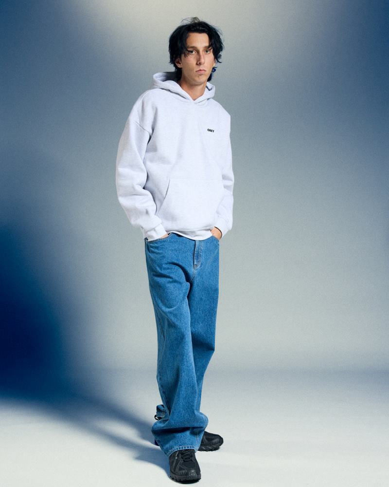 OBEY BOLD ICON EXTRA HEAVY HOOD FLEECE