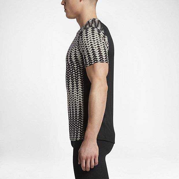 NIKE DRY MILLER TOP SS PRINTED MENS