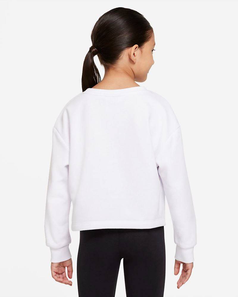 NIKE LITTLE GIRLS FLEECE BOXY CREW