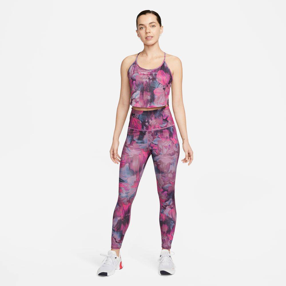 NIKE DRI-FIT PRINTED CROPPED TANK TOP