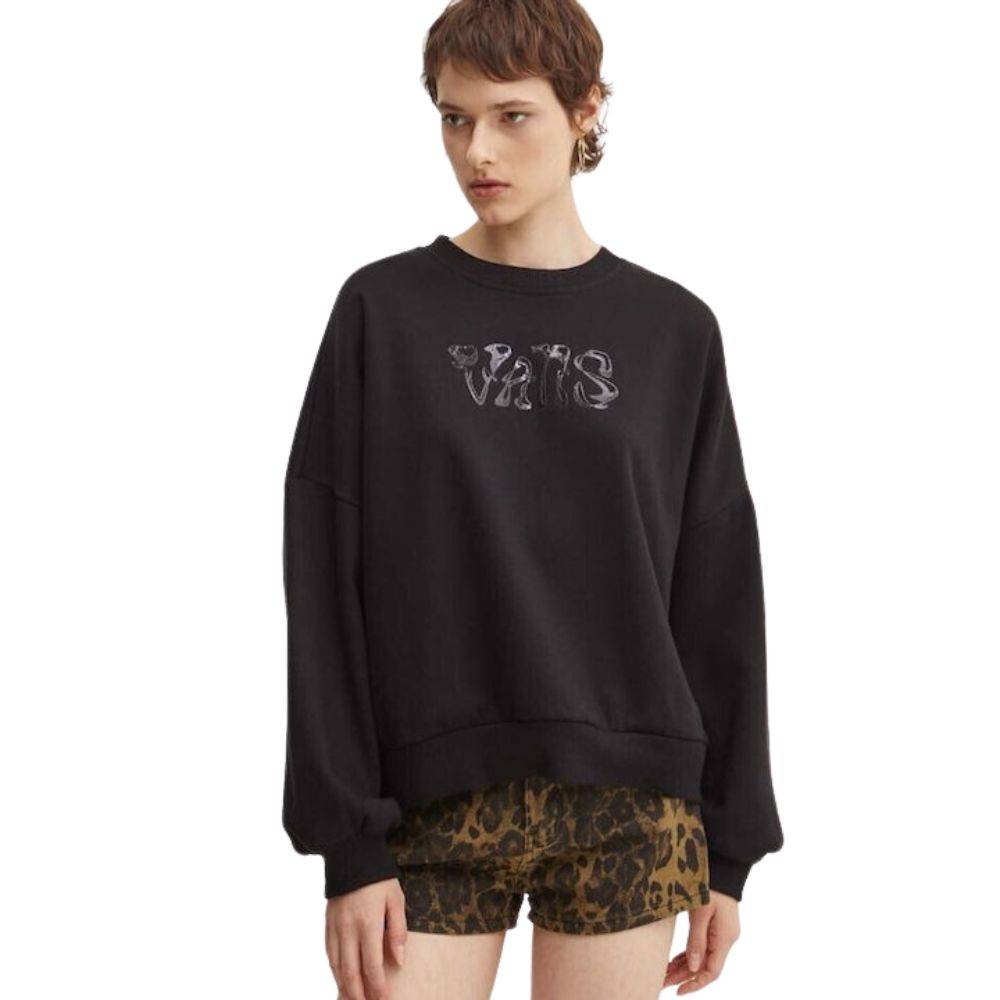 VANS WOMENS DISPLAY LOOSE CREW TOP