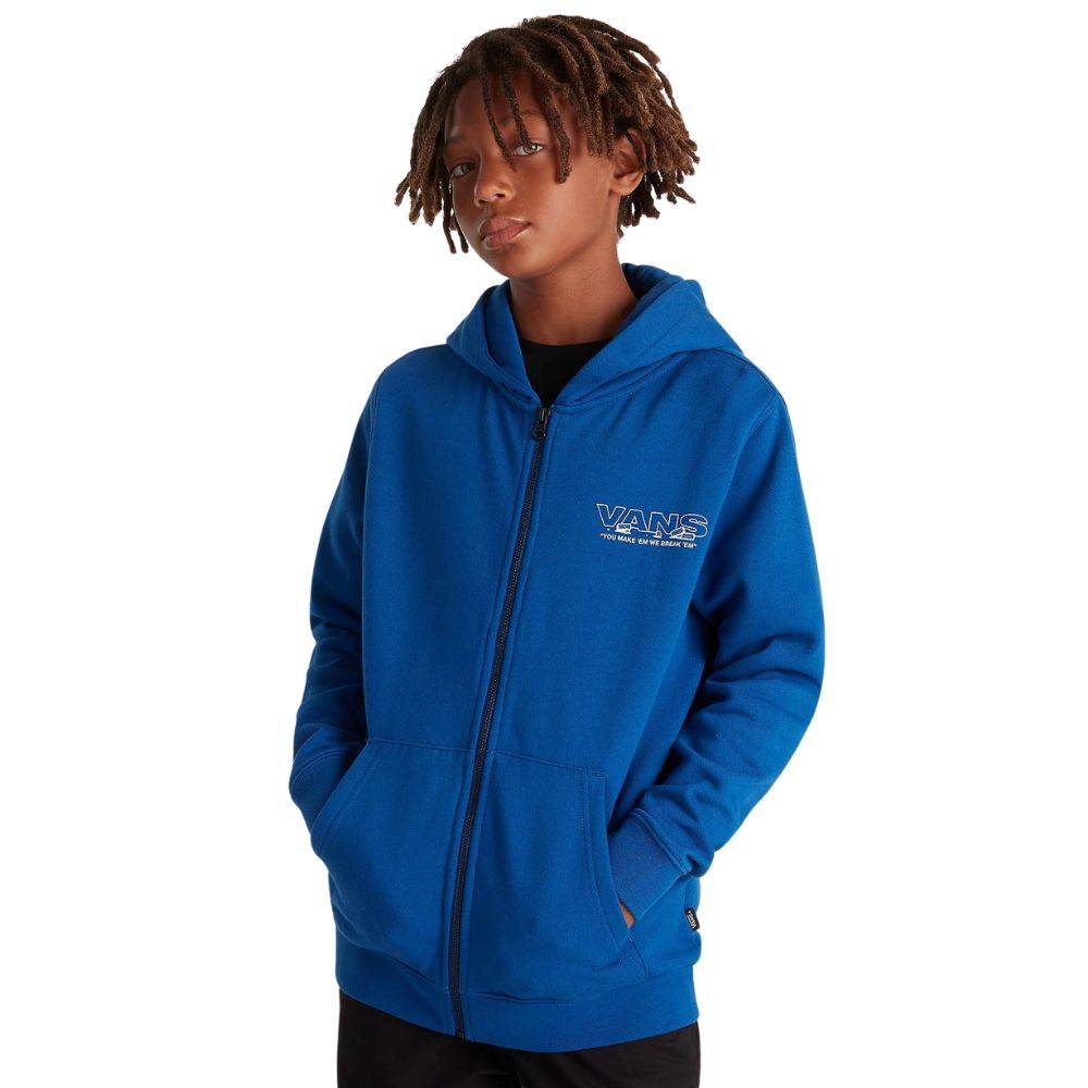VANS BOYS BREAK MADE FULL ZIP HOODIE