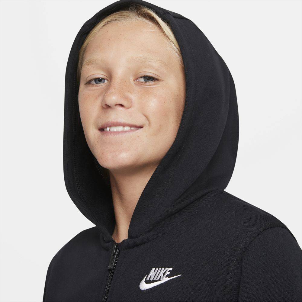 NIKE BOYS CLUB FRENCH TERRY FULL-ZIP HOODIE