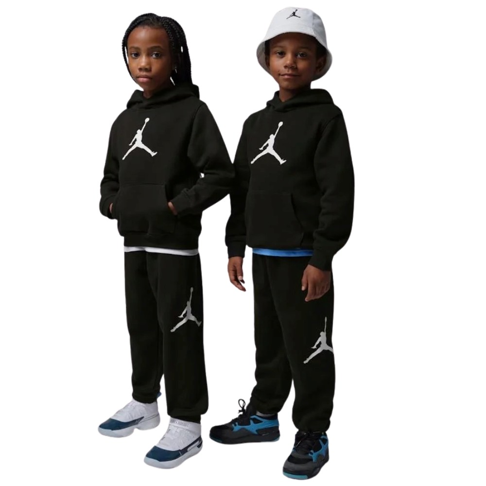 NIKE JORDAN LITTLE KIDS MJ JUMBO JUMPMAN FLEECE PO SE