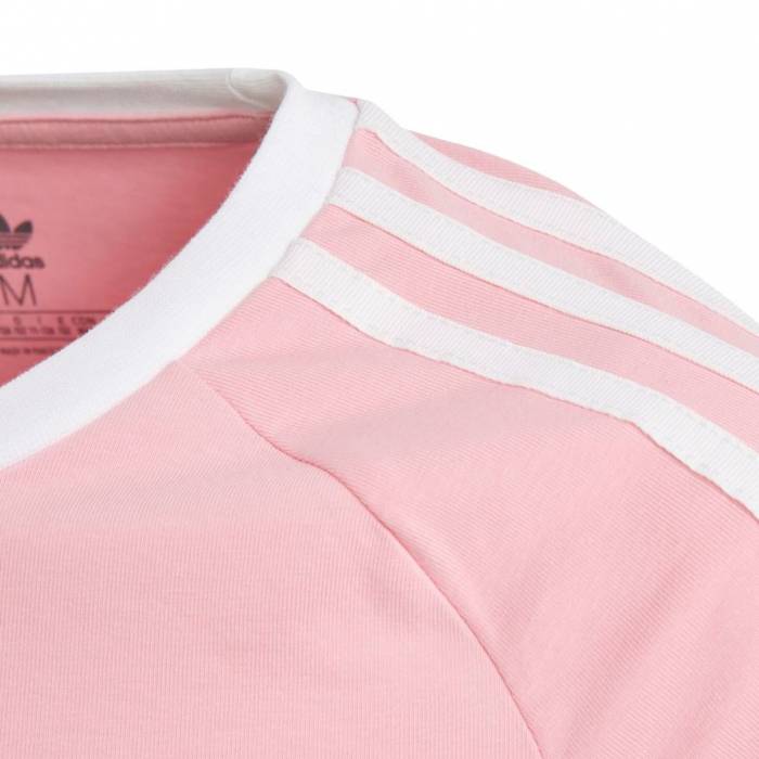 ADIDAS GIRLS 3-STRIPES CROPPED TEE
