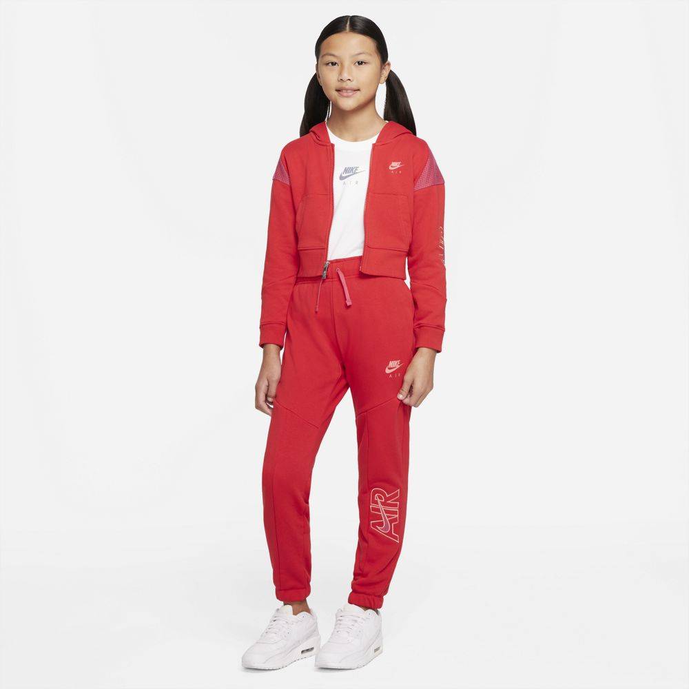 NIKE NSW GIRLS FRENCH-TERRY FULL ZIP HOODIE