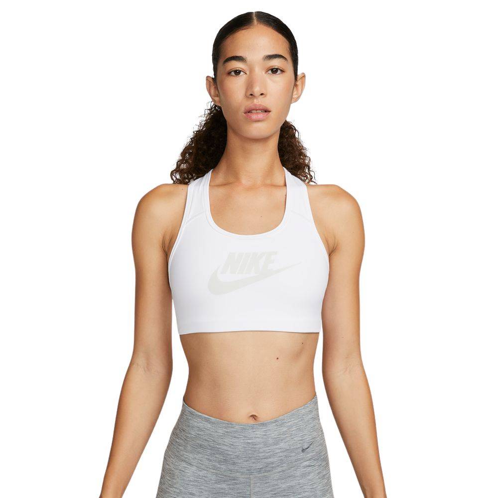 NIKE DRI-FIT SWOOSH FUTURA GRAPHIC BRA