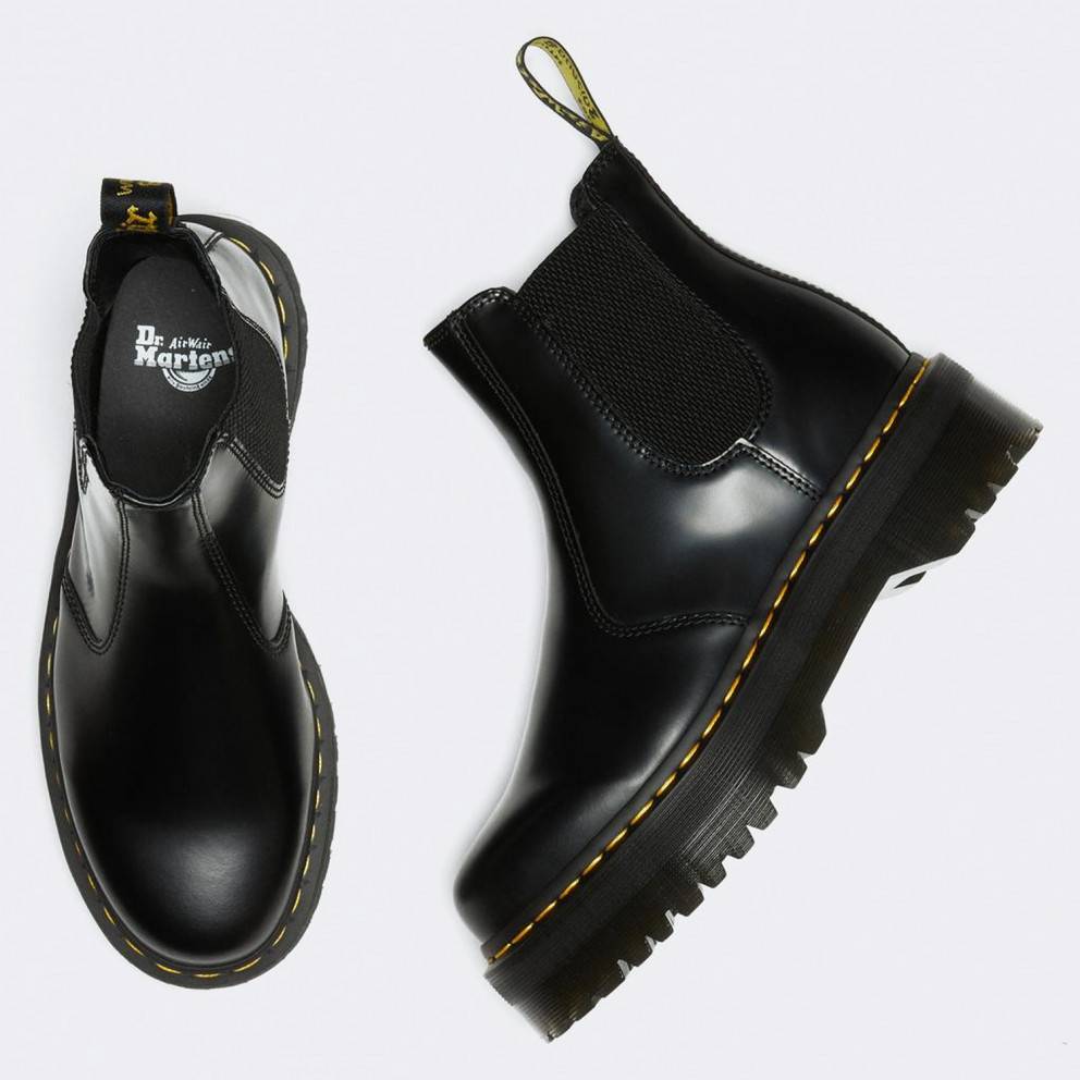 DR. MARTENS QUAD POLISHED SMOOTH BOOT