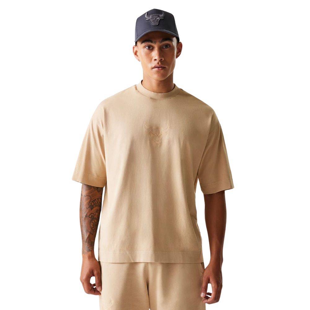 NEW ERA NBA WASHED BOX TEE CHICAGO BULLS