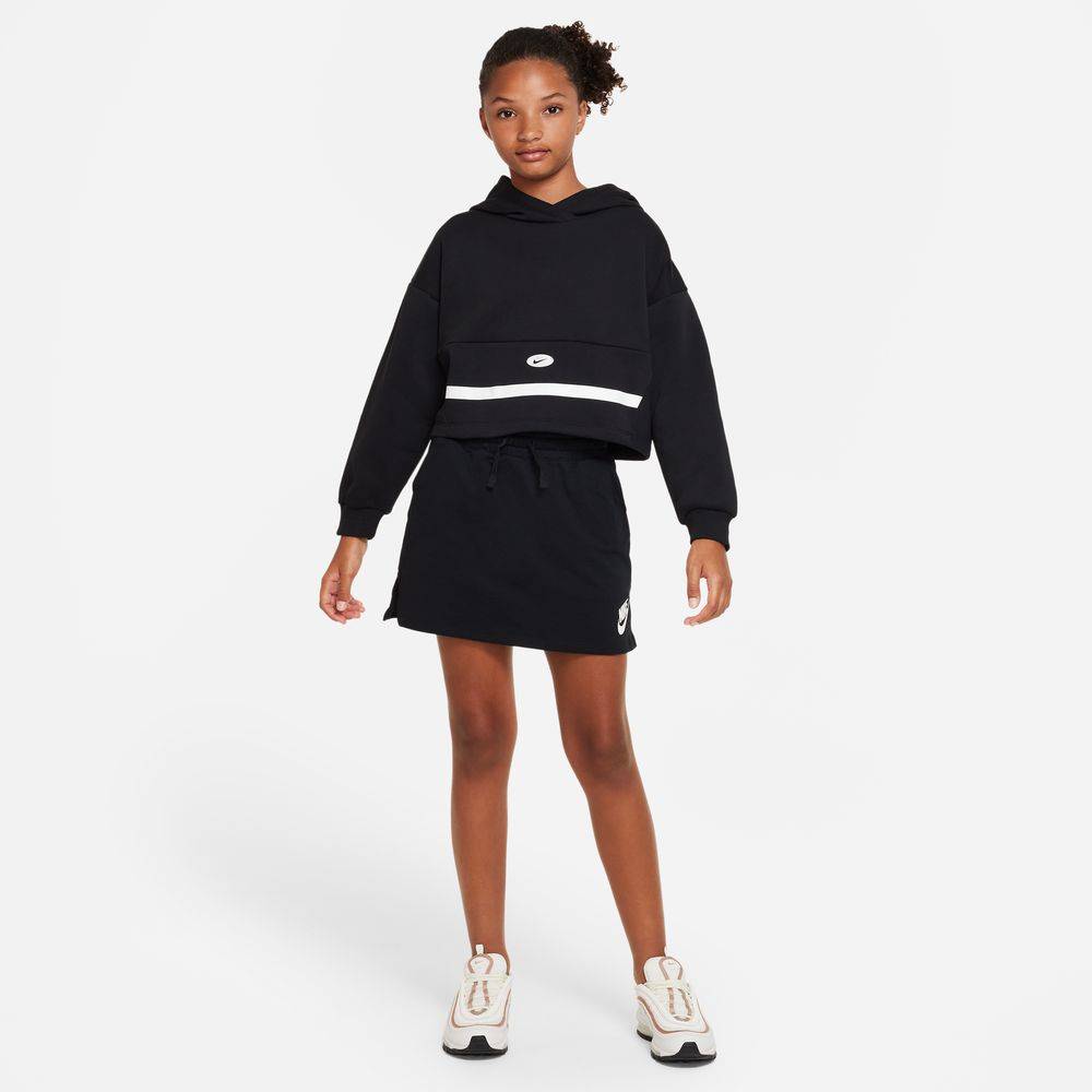 NIKE NSW GIRLS ICON CLASH FLEECE HOODIE