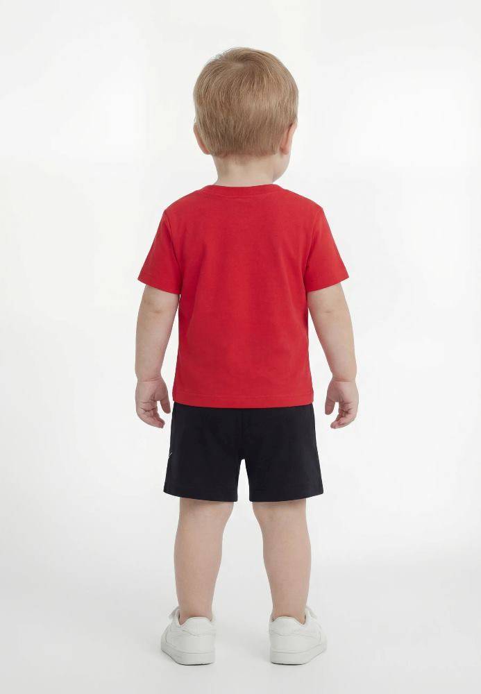 NIKE LITTLE KIDS CLUB LBR KNIT SHORT SET