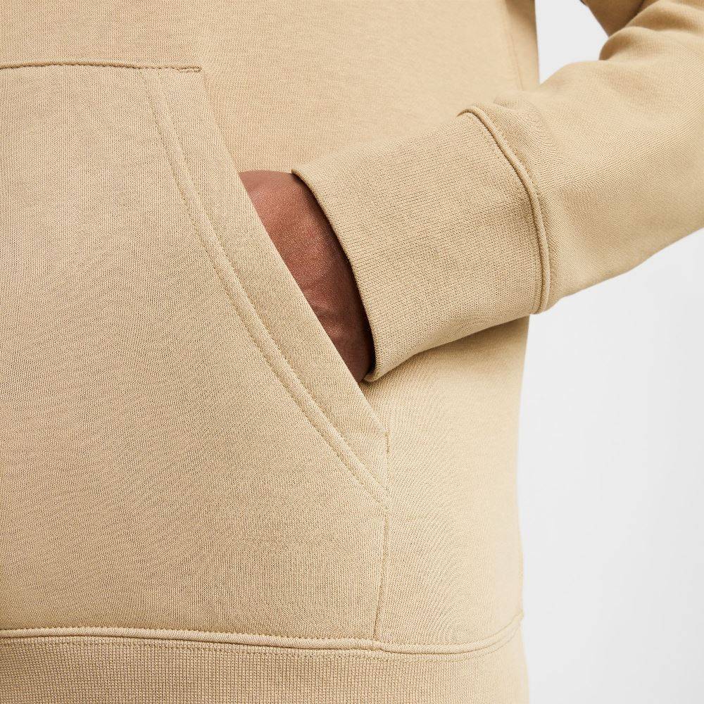 NIKE CLUB BRUSHED FLEECE PULLOVER HOODIE
